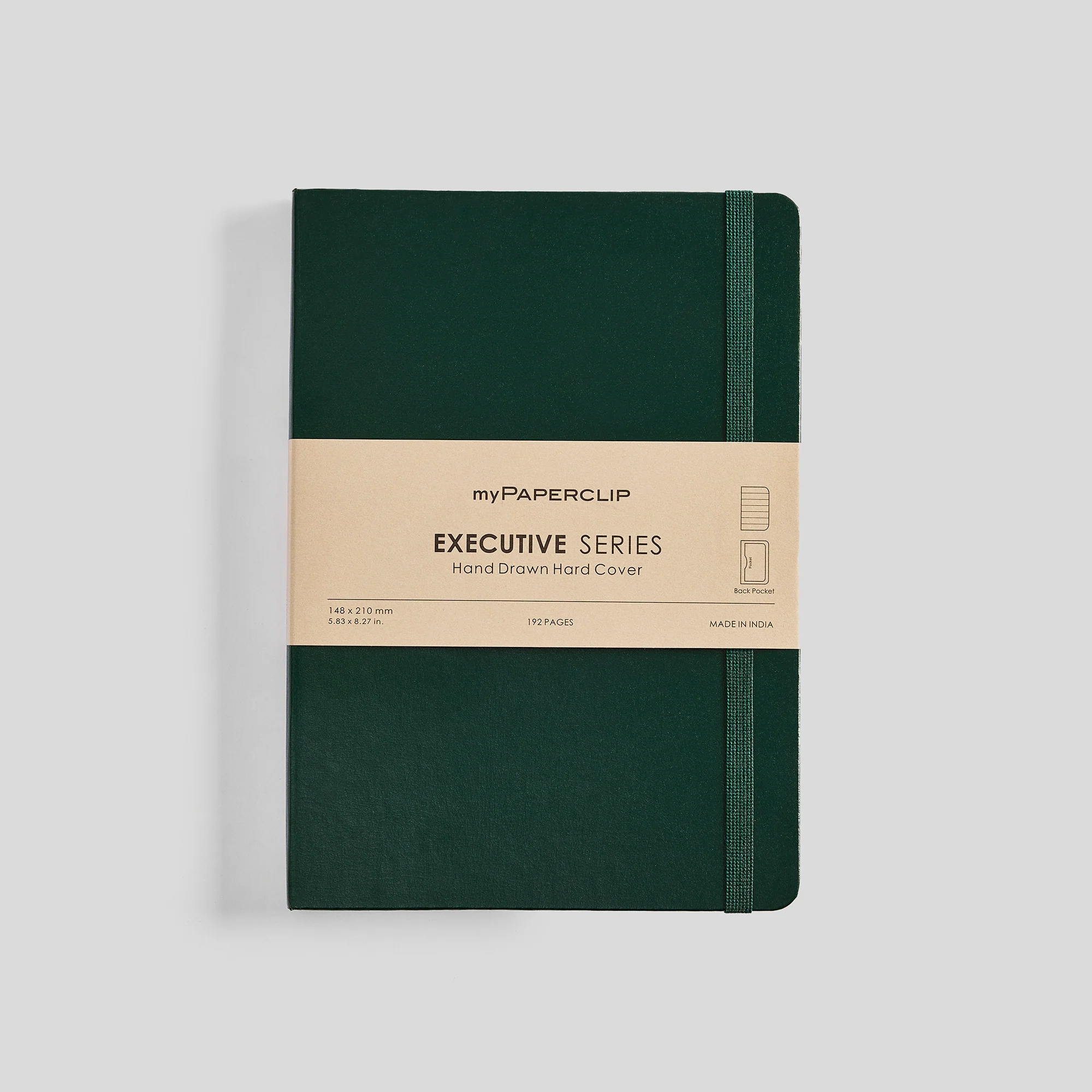 Executive Series Notebook (Hard Cover) - A5 (With Back Pocket) - Image 10