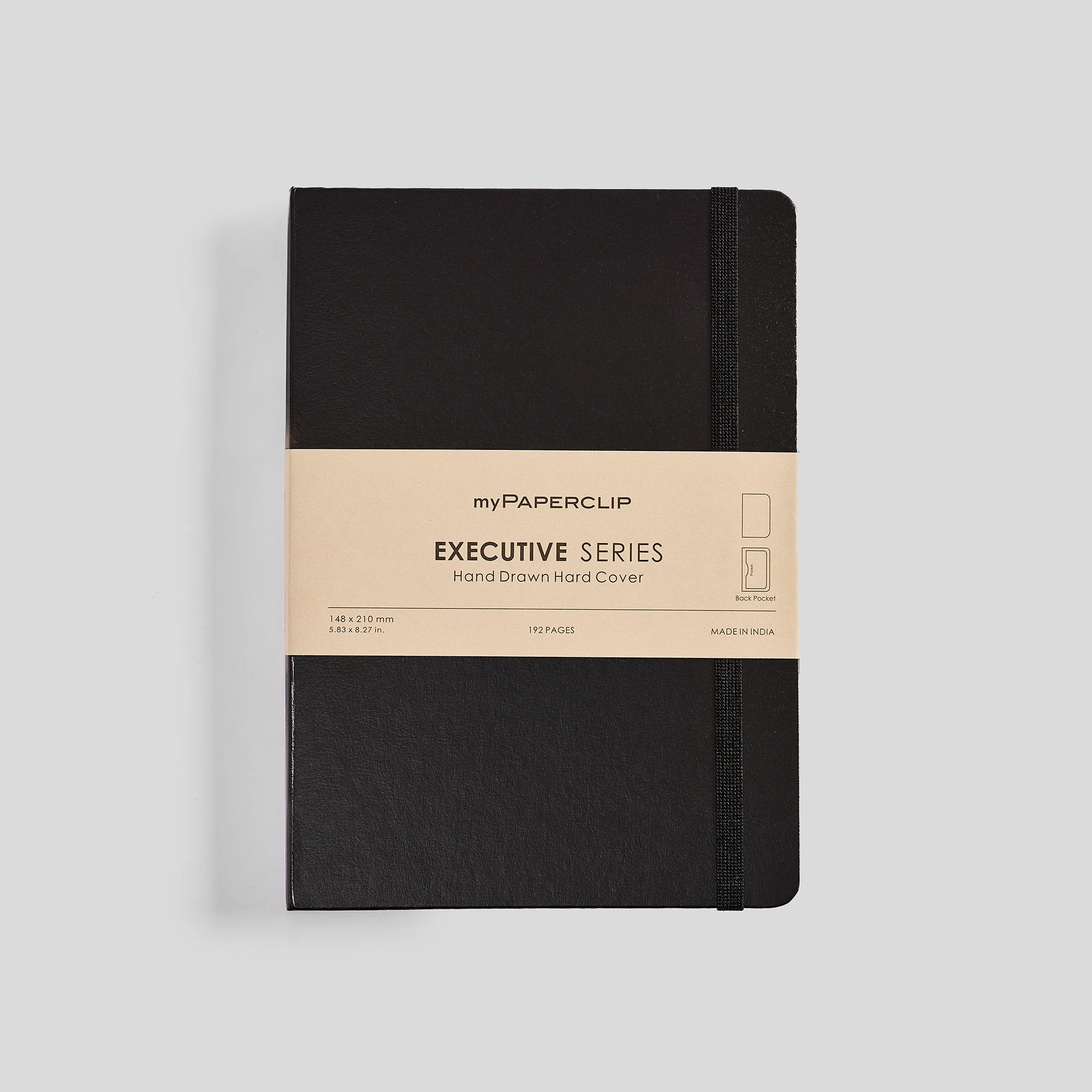 Executive Series Notebook (Hard Cover) - A5 (With Back Pocket) - Image 3