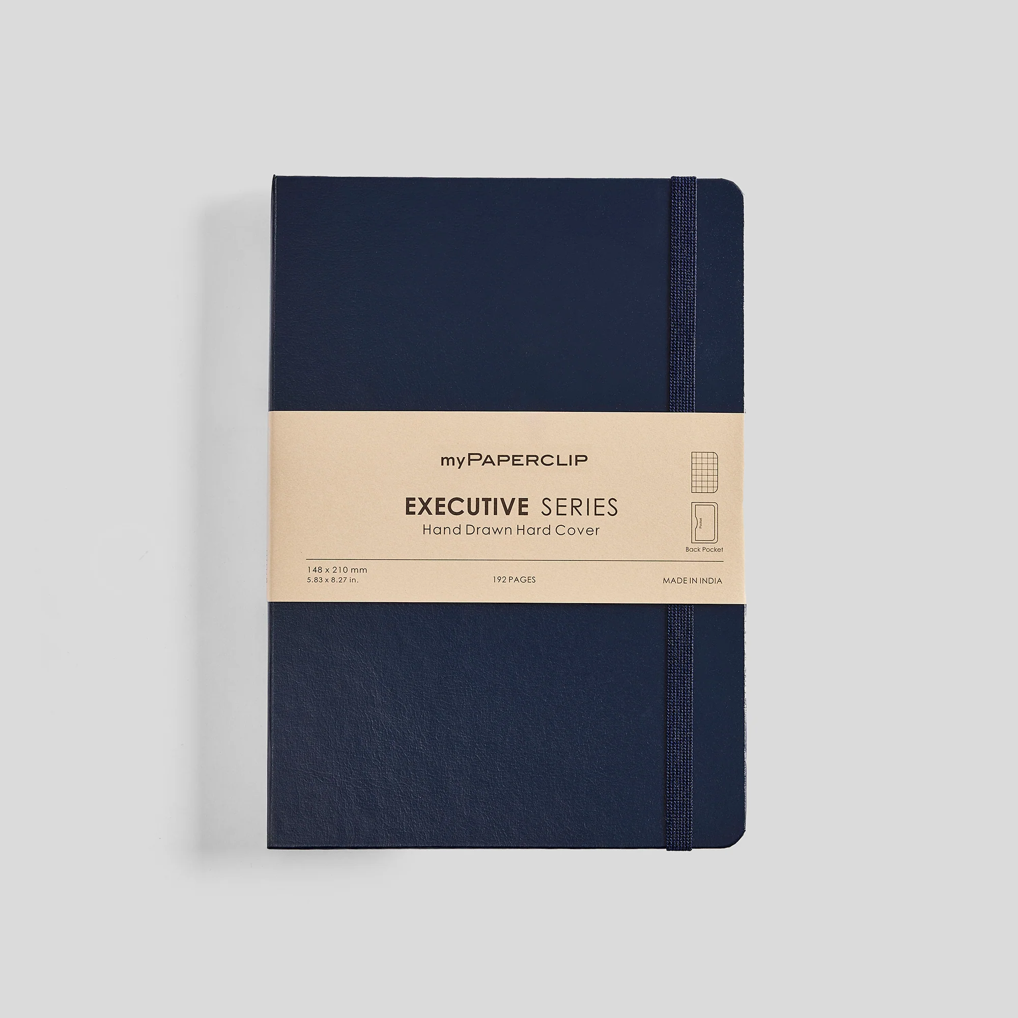 Executive Series Notebook (Hard Cover) - A5 (With Back Pocket) - Image 5