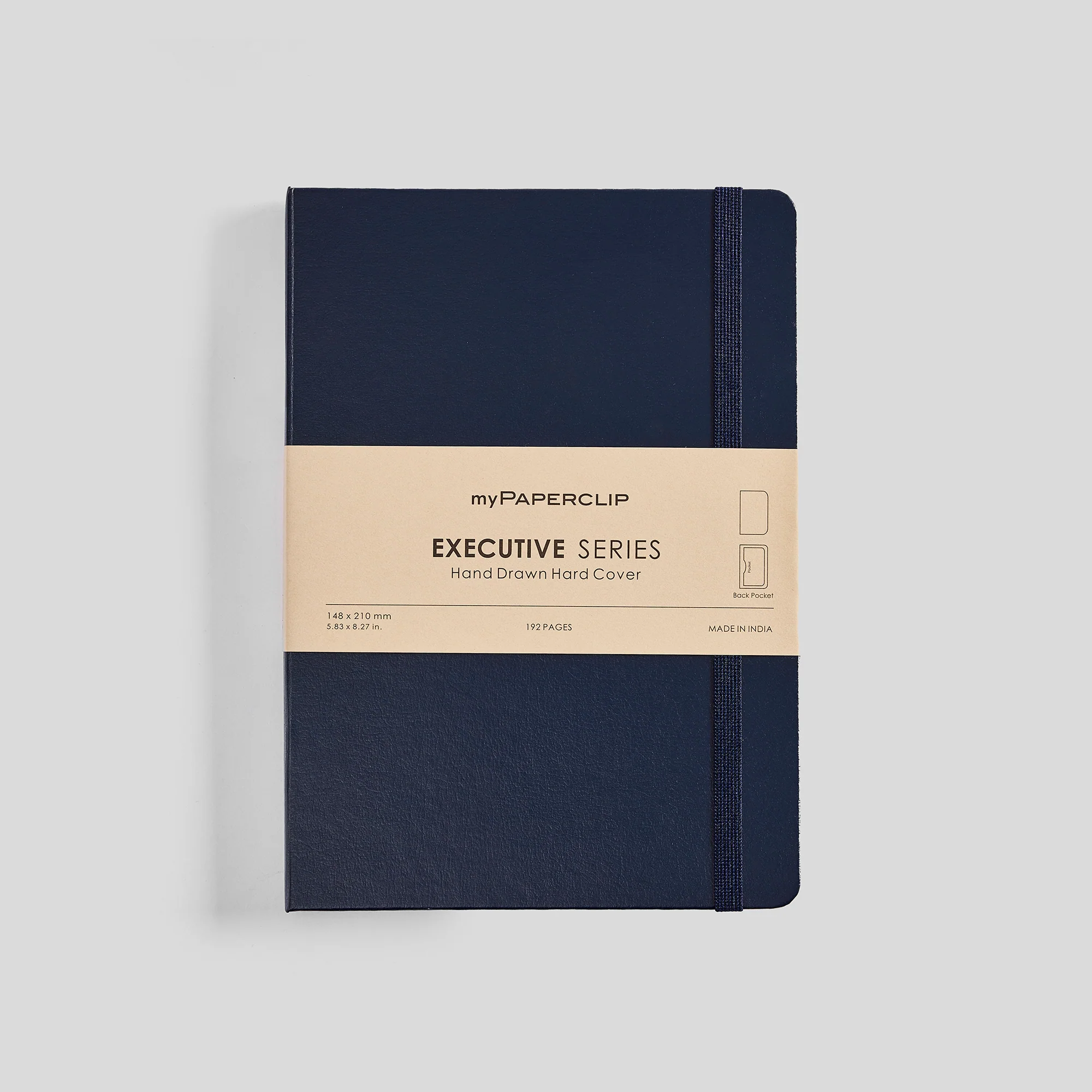Executive Series Notebook (Hard Cover) - A5 (With Back Pocket) - Image 6