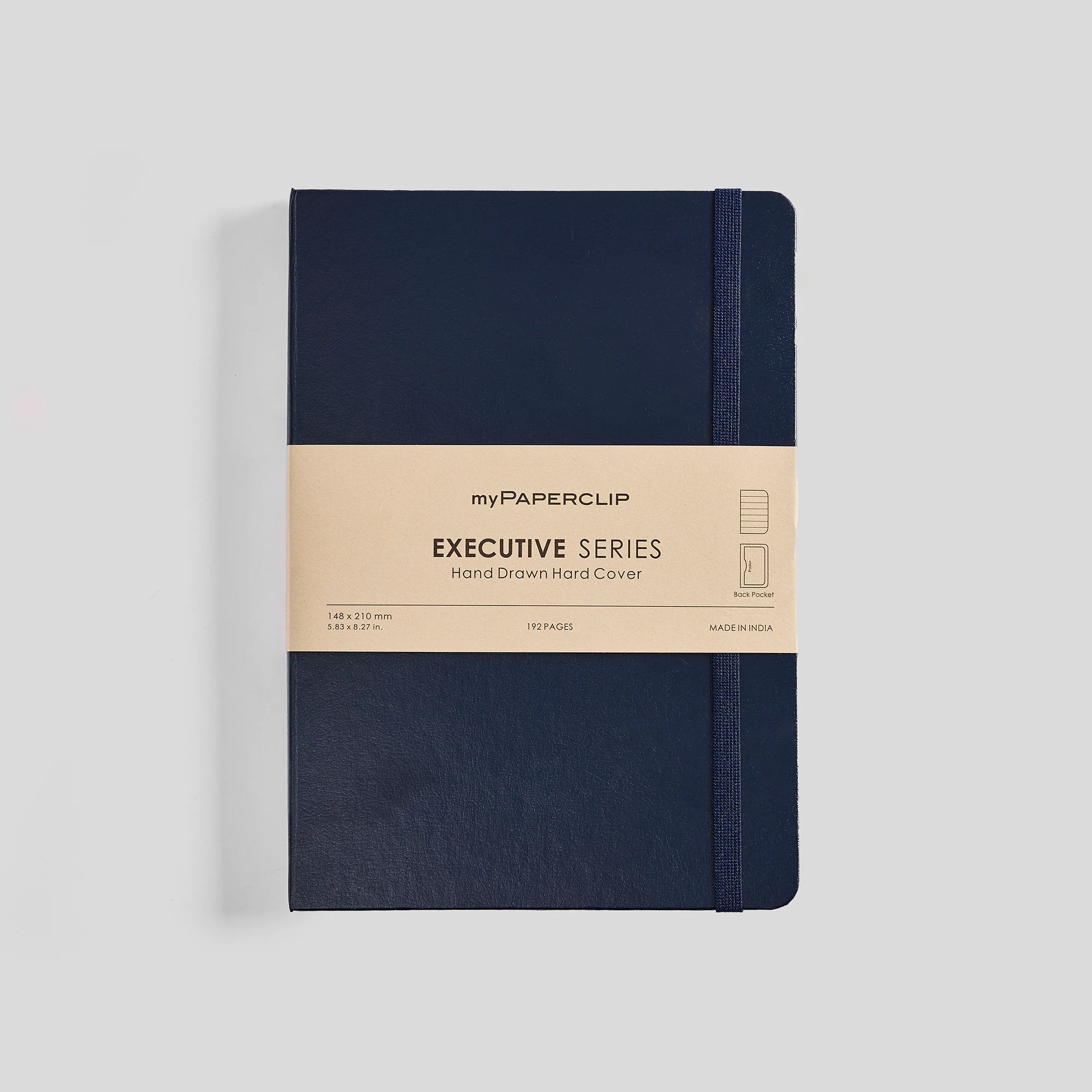 Executive Series Notebook (Hard Cover) - A5 (With Back Pocket) - Image 7