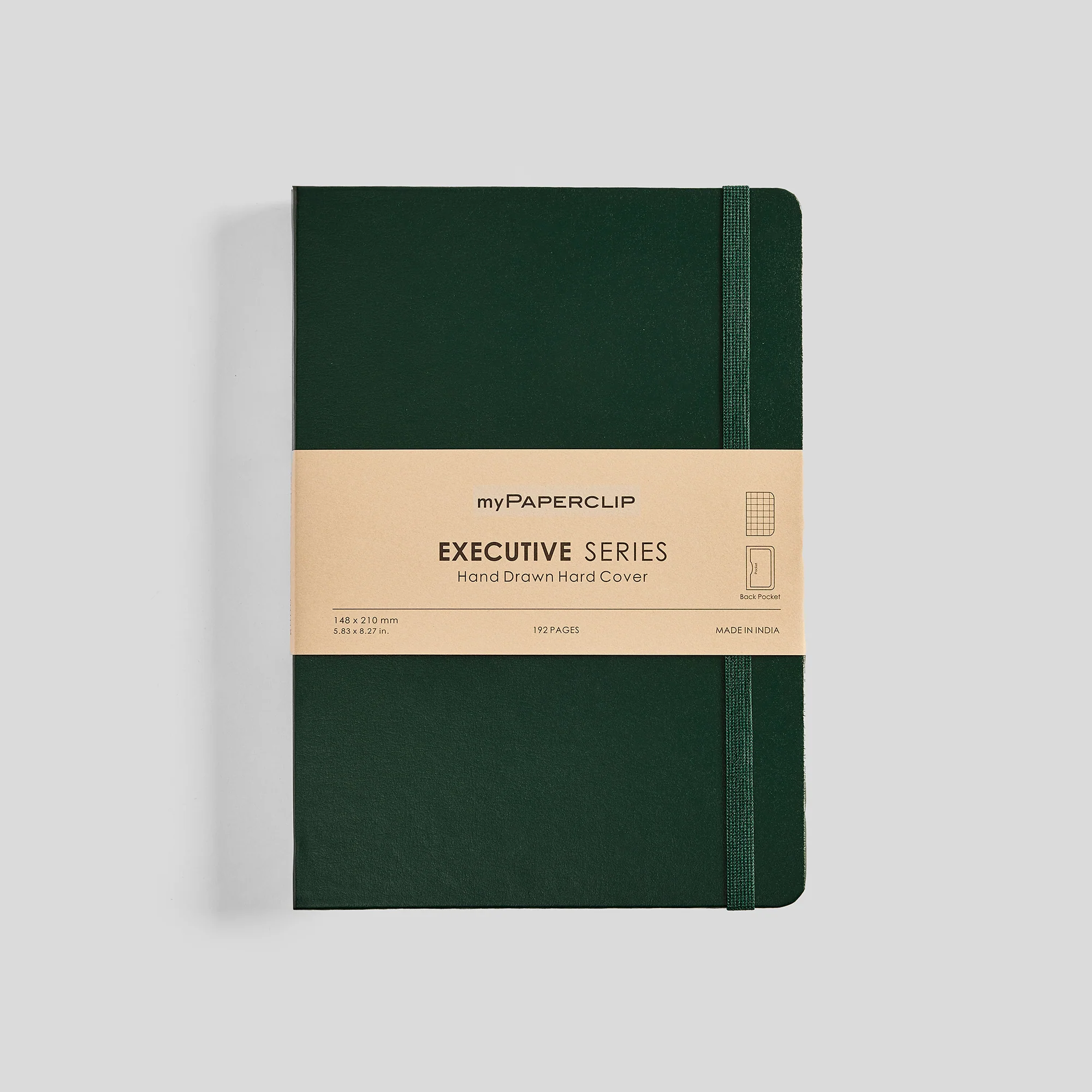 Executive Series Notebook (Hard Cover) - A5 (With Back Pocket) - Image 8