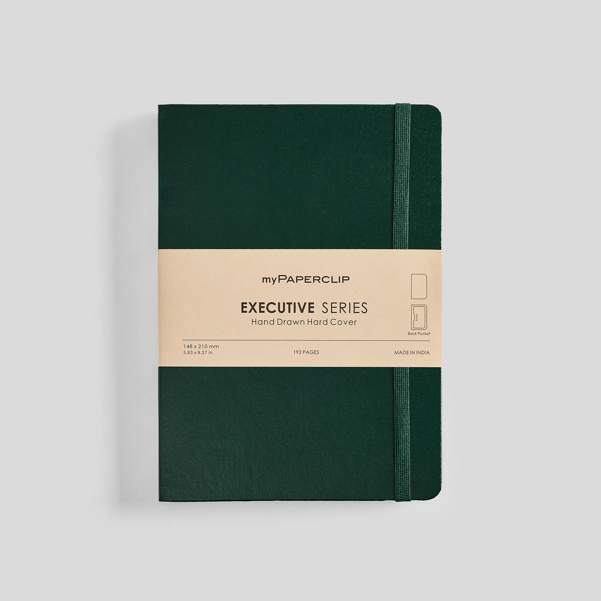 Executive Series Notebook (Hard Cover) - A5 (With Back Pocket) - Image 9